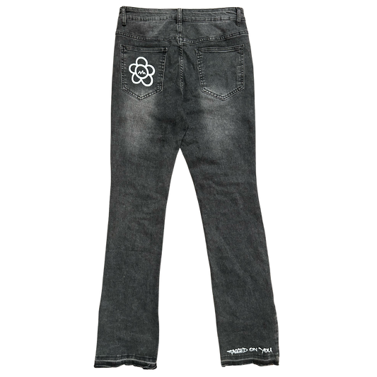 ANGRY FLOR FLARED JEANS