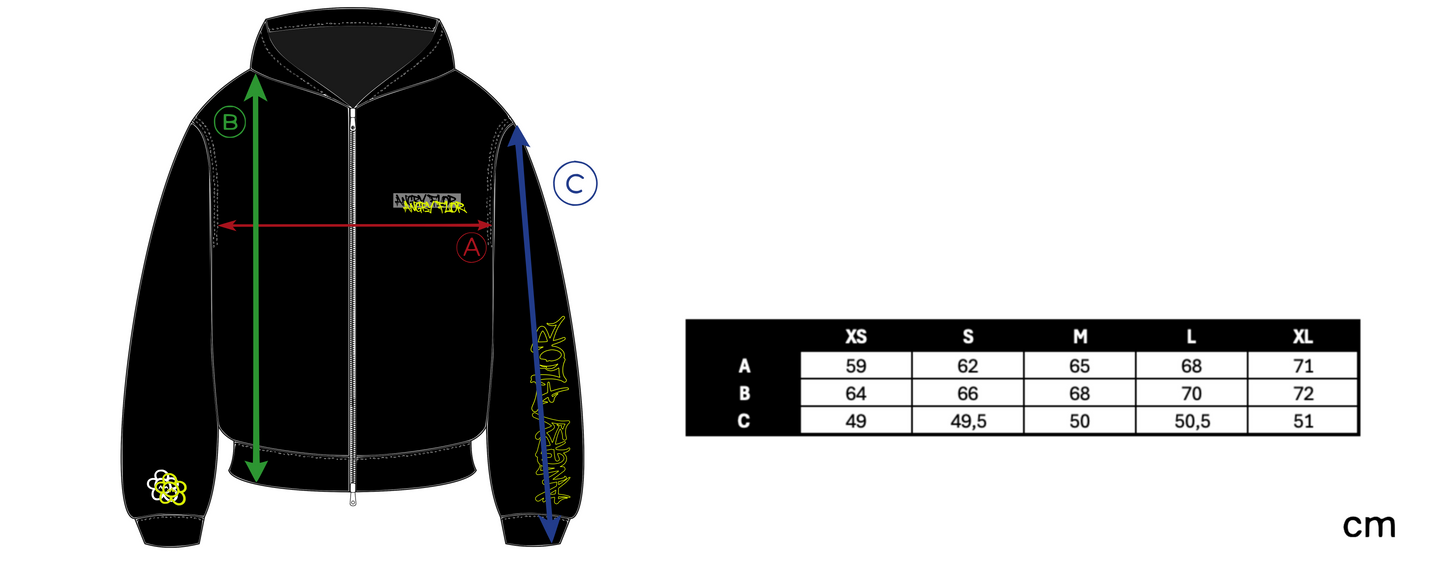 BU*G ZIPP_ER HOODIE 1/1
