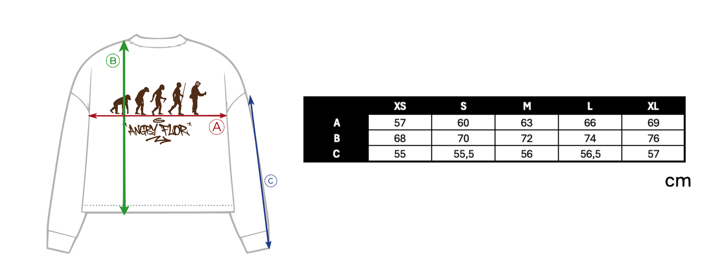 EVOLUTION CREWNECK - WHITE