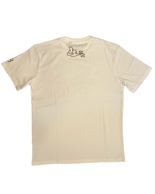 CAMOUFLAGE LOGO TEE - WHITE