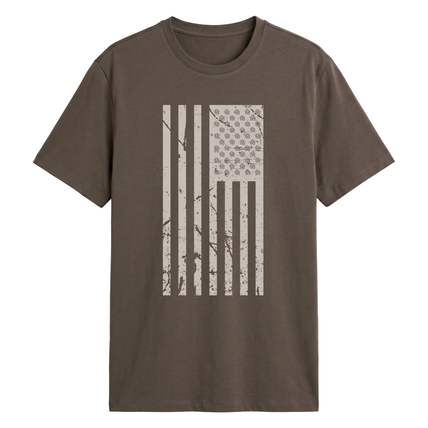 AF ARMY TEE - BROWN
