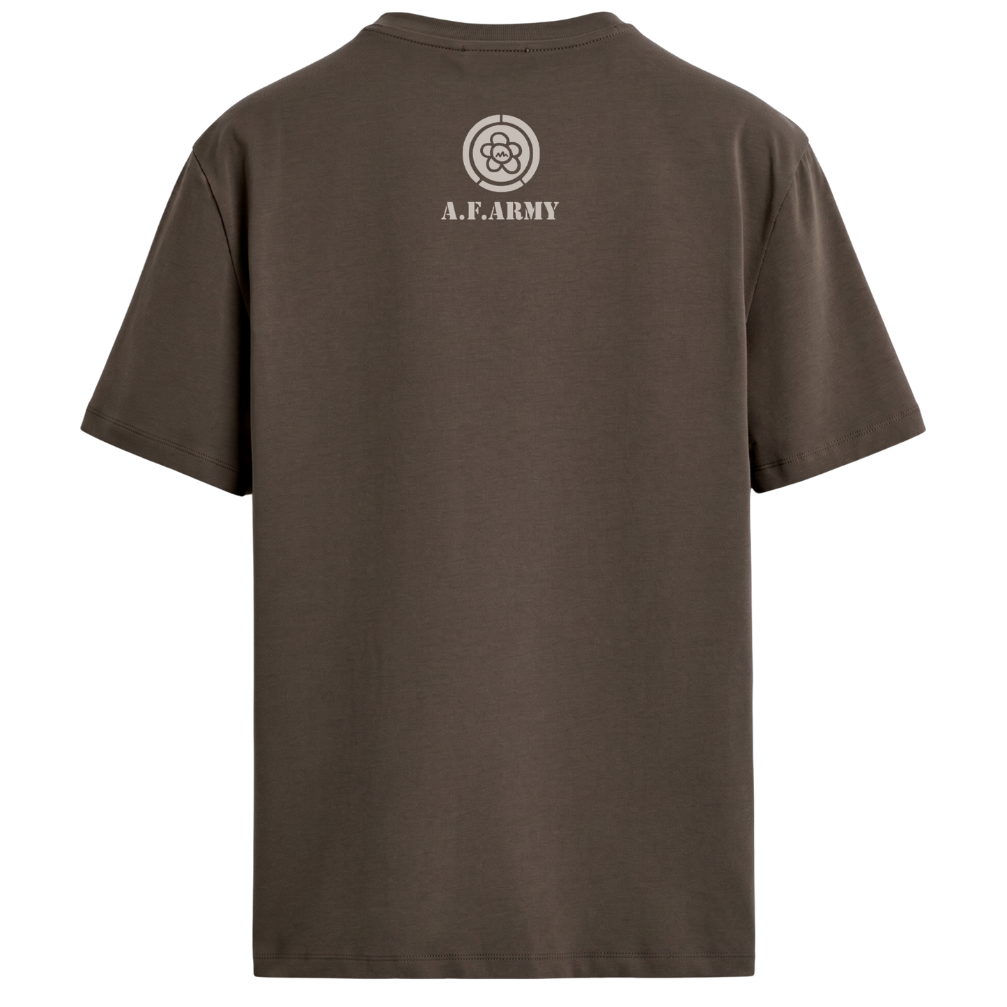 AF ARMY TEE - BROWN