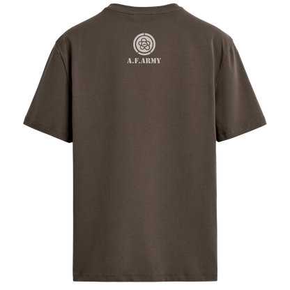 AF ARMY TEE - BROWN
