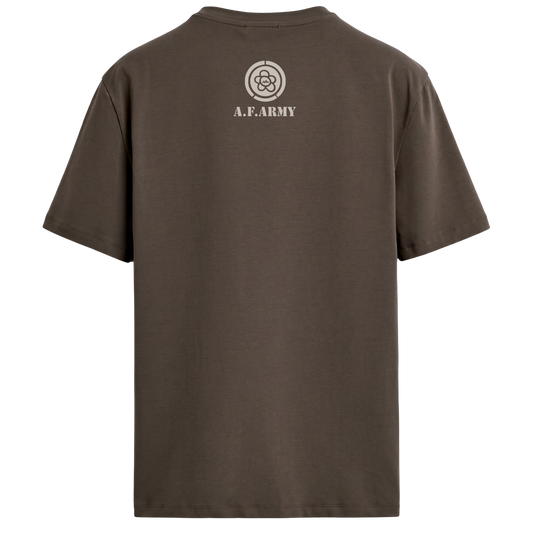 AF ARMY TEE - BROWN
