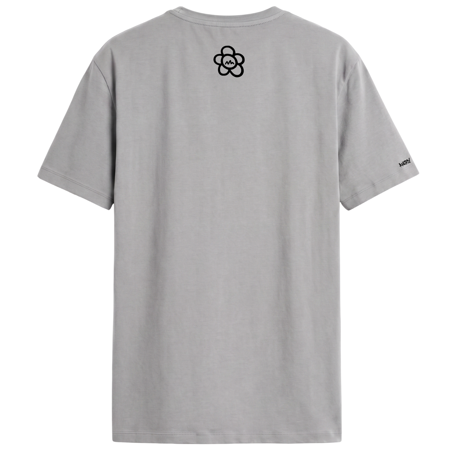 ANGRY FLOR MELT TEE - GREY