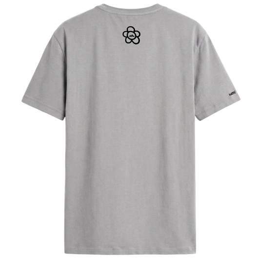 ANGRY FLOR MELT TEE - GREY