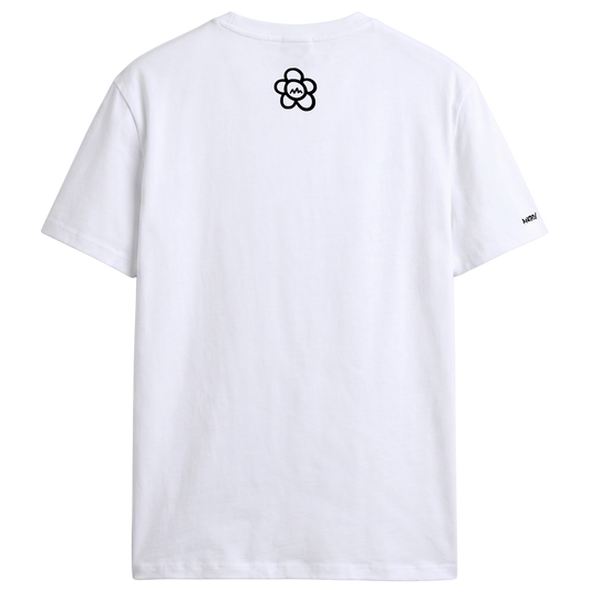 ANGRY FLOR MELT TEE - WHITE