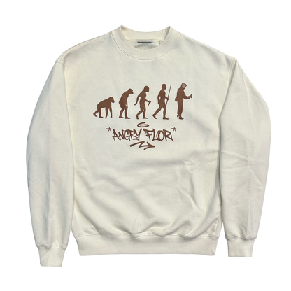 EVOLUTION CREWNECK - WHITE
