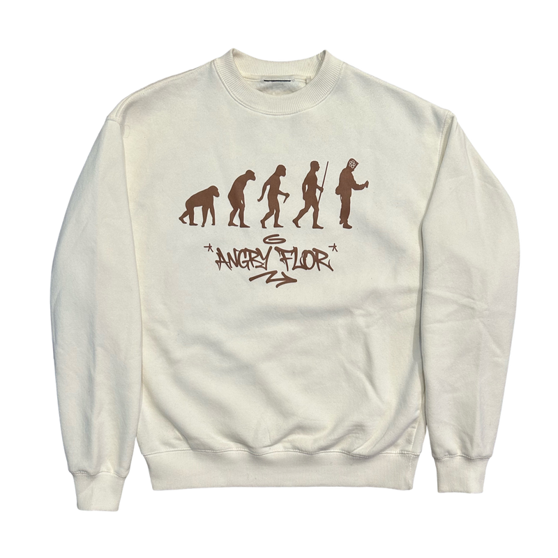 EVOLUTION CREWNECK - WHITE