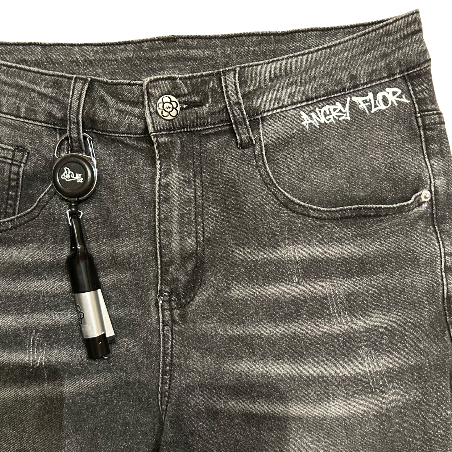 ANGRY FLOR FLARED JEANS