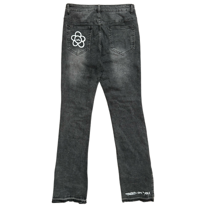 ANGRY FLOR FLARED JEANS