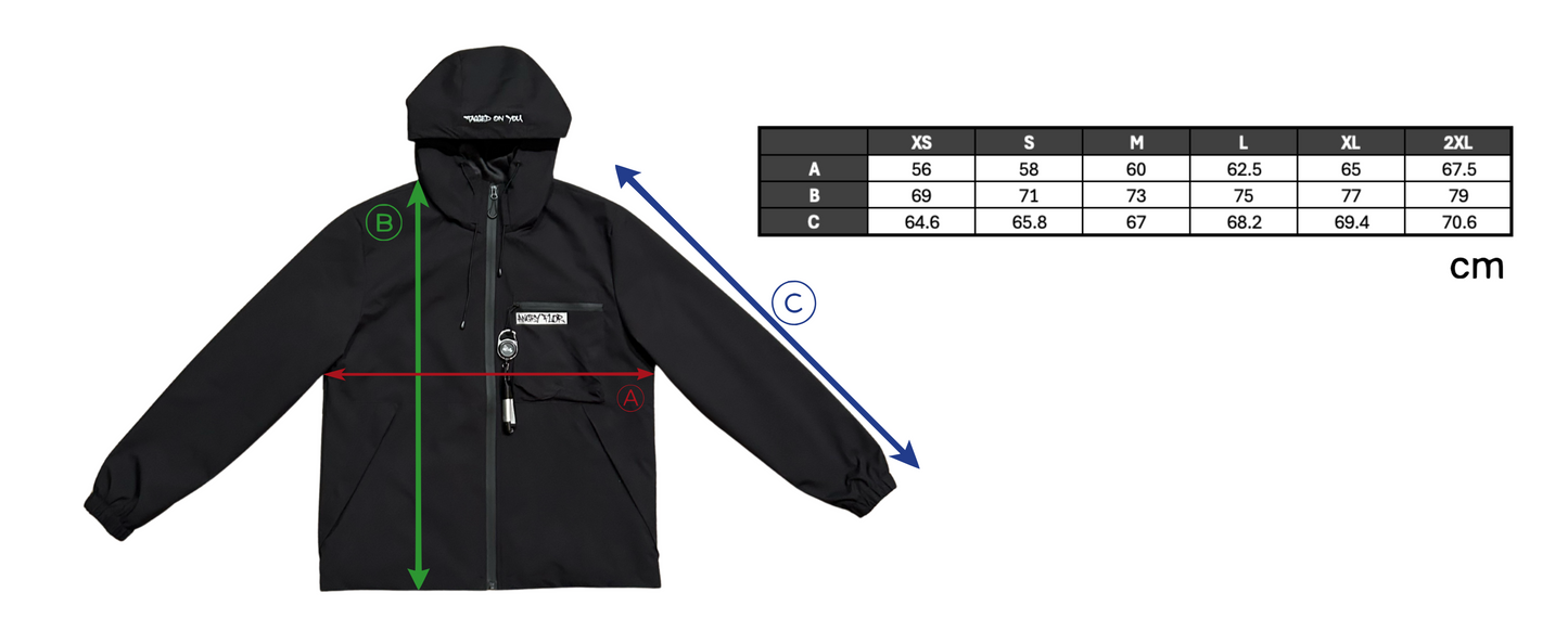 TECHNICAL RAIN JACKET