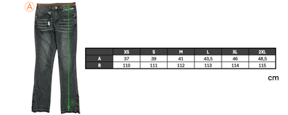 ANGRY FLOR FLARED JEANS