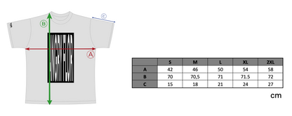 ANGRY FLOR MELT TEE - GREY