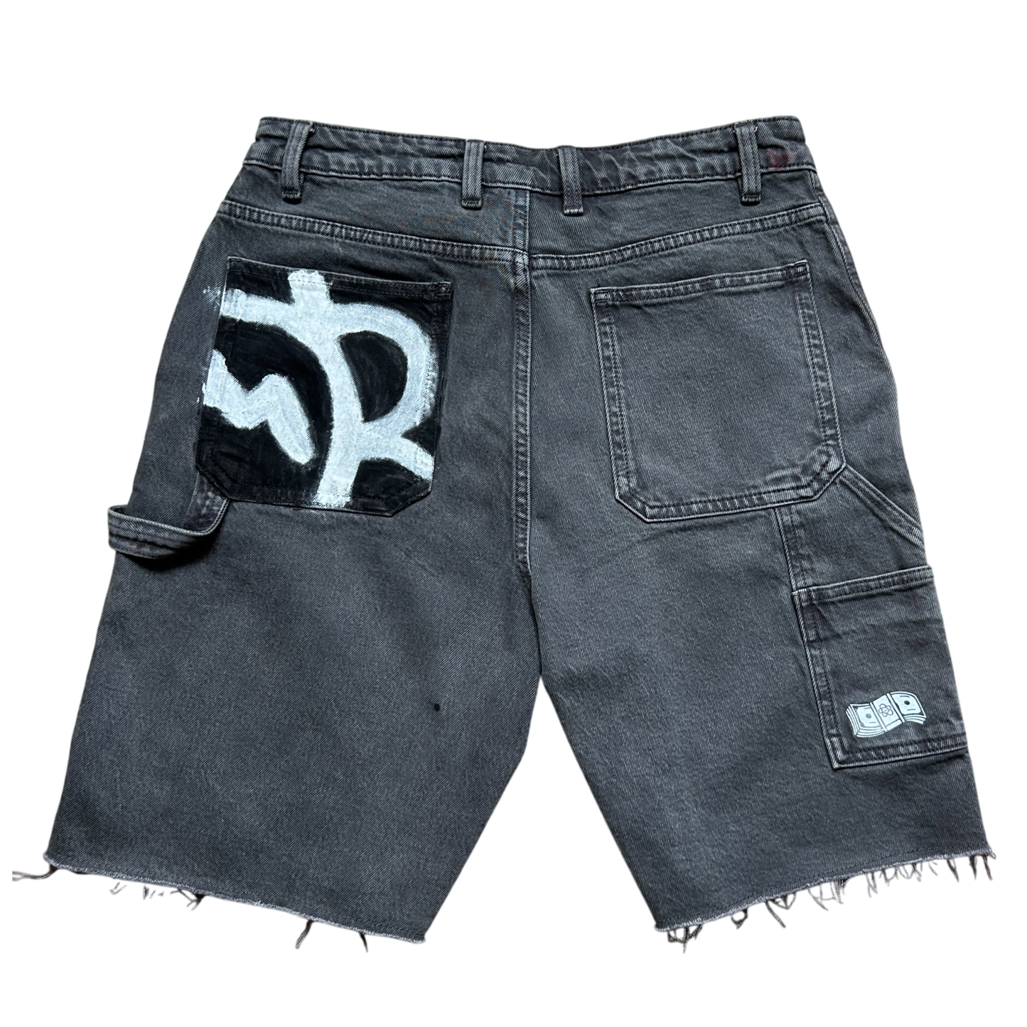 HANDMADE WORKING SHORT JEANS