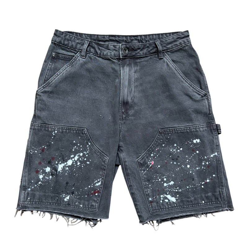 HANDMADE WORKING SHORT JEANS