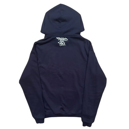 ANGRY FLOR HOODIE I - BLUE