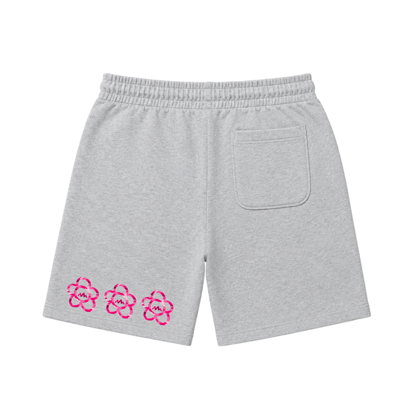PINK CAMOUFLAGE SHORTS