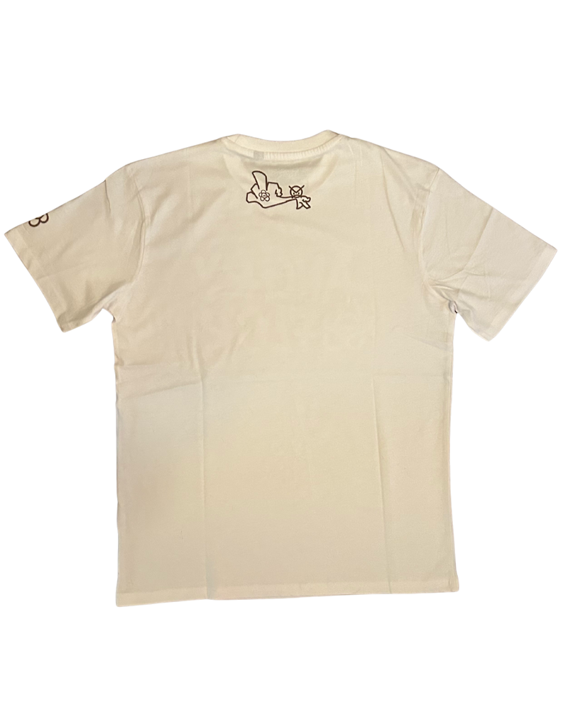 CAMOUFLAGE LOGO TEE - WHITE