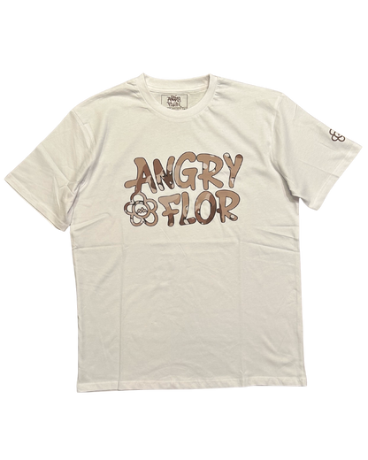 CAMOUFLAGE LOGO TEE - WHITE