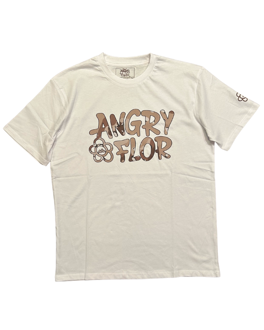 CAMOUFLAGE LOGO TEE - WHITE
