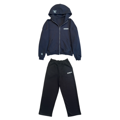 ANGRY FLOR TRACKSUIT - BLACK