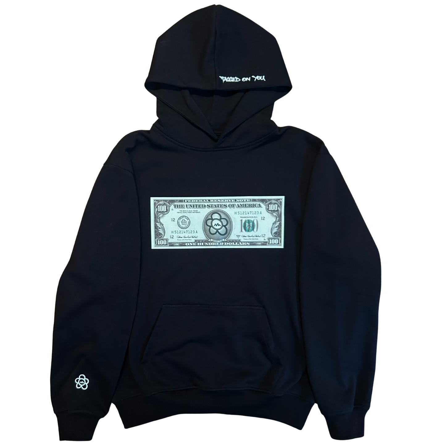 DOLLAR HOODIE - BLACK