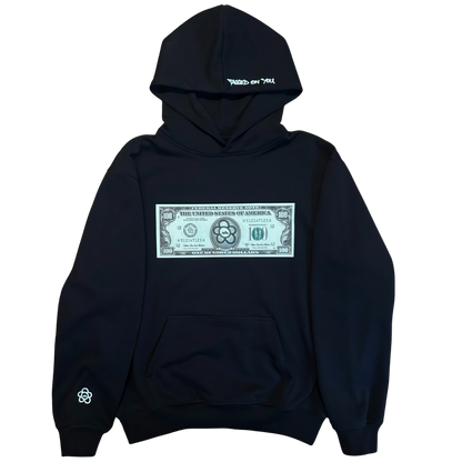 DOLLAR HOODIE - BLACK