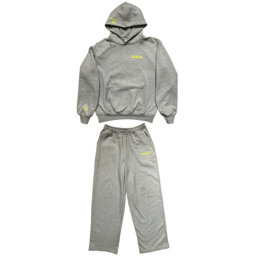 ANGRY FLOR TRACKSUIT - GREY