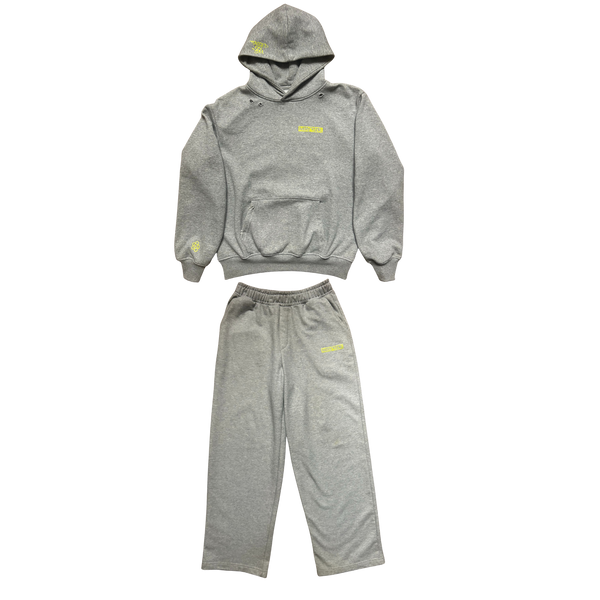 ANGRY FLOR TRACKSUIT - GREY