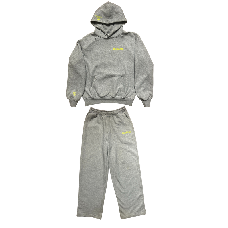 ANGRY FLOR TRACKSUIT - GREY