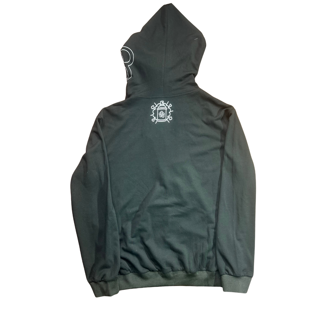 RHINESTONE ZIP HOODIE