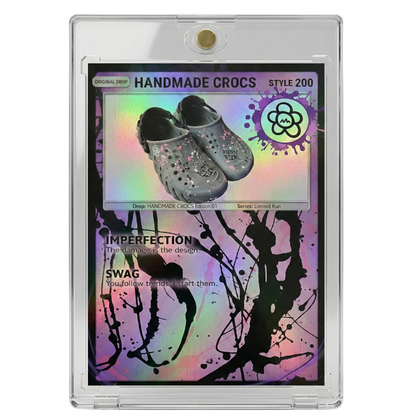 HANDMADE CROCS COLLECTOR CARD