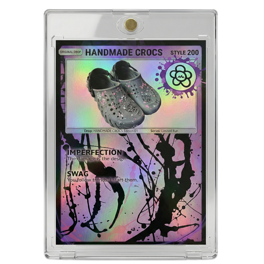 HANDMADE CROCS COLLECTOR CARD