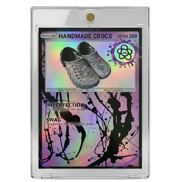 HANDMADE CROCS COLLECTOR CARD