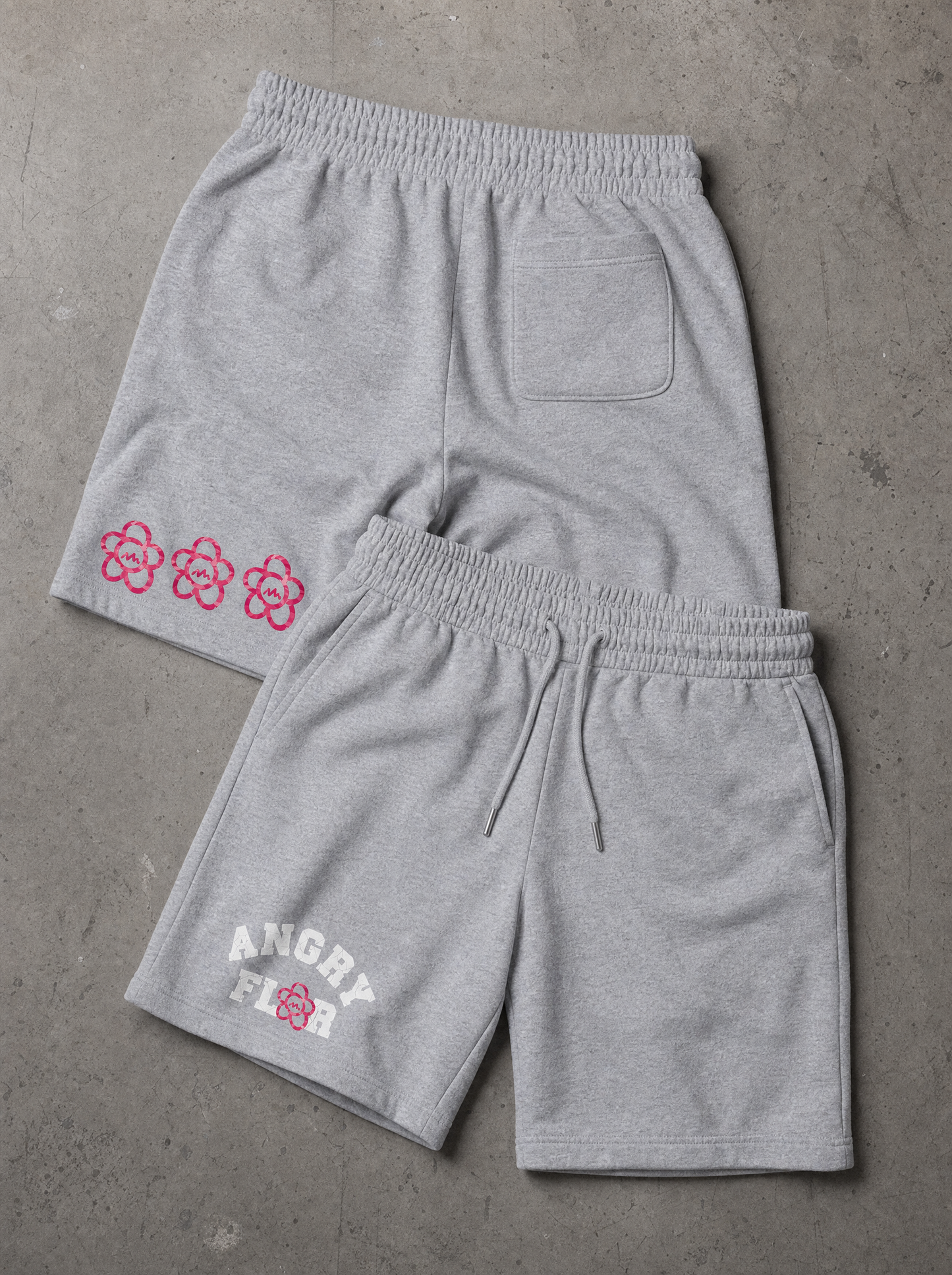PINK CAMOUFLAGE SHORTS