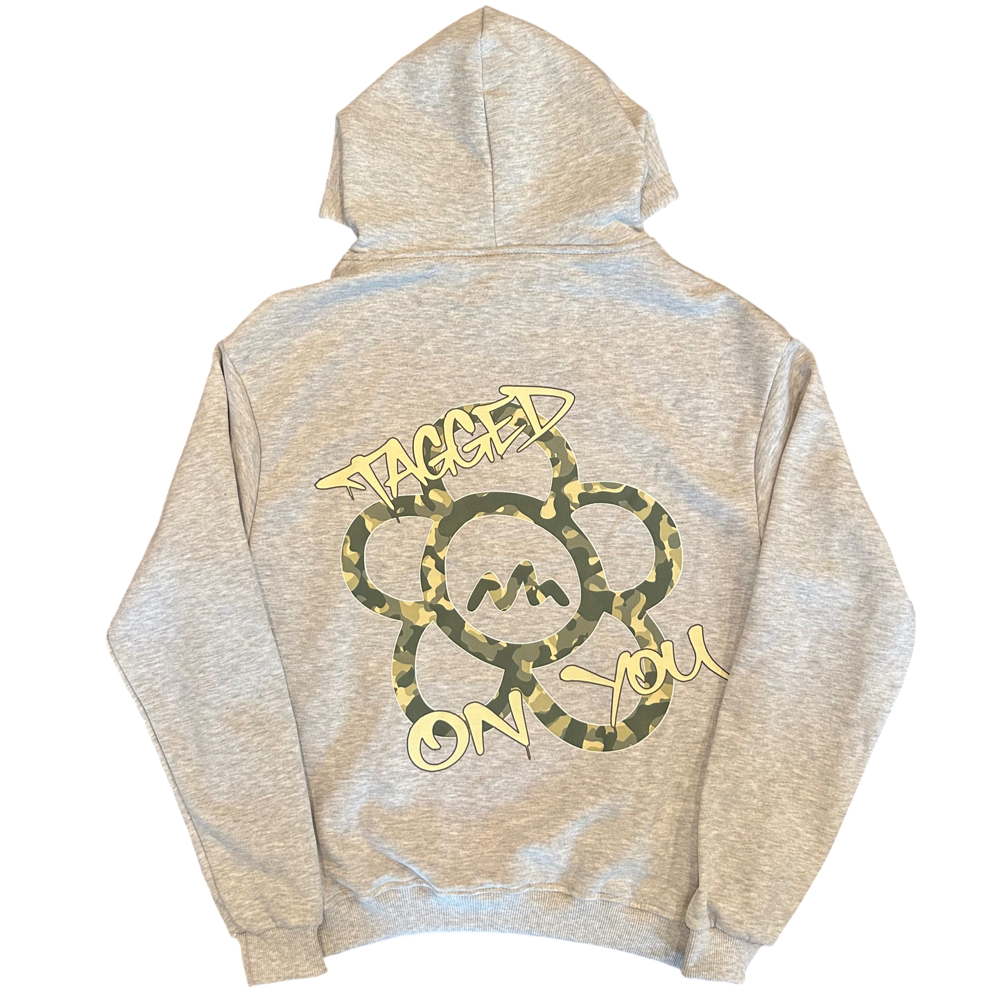 TAGGED ON YOU HOODIE - GREY