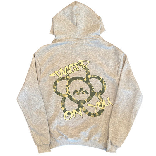 TAGGED ON YOU HOODIE - GREY